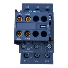 Siemens 3RT2024-1AP04 Power Contactor +3RH2911-1HA11 12A 5.5kW 400V 230V AC 50Hz