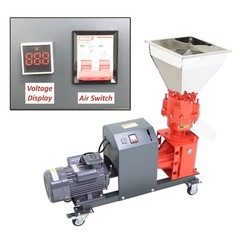 220V 8MM Animal Chicken Feed Pellet Machine Electric Feed Pellet Press Machine