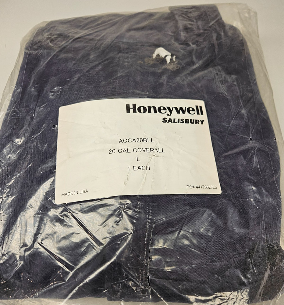Salisbury Pro Wear 20 Cal Arc Flash Coveralls Large ACCA20BLL