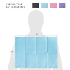 Blue Disposable Dental Bibs 3-Ply Medical Tattoo Towel 13″x18″-Up to 2000