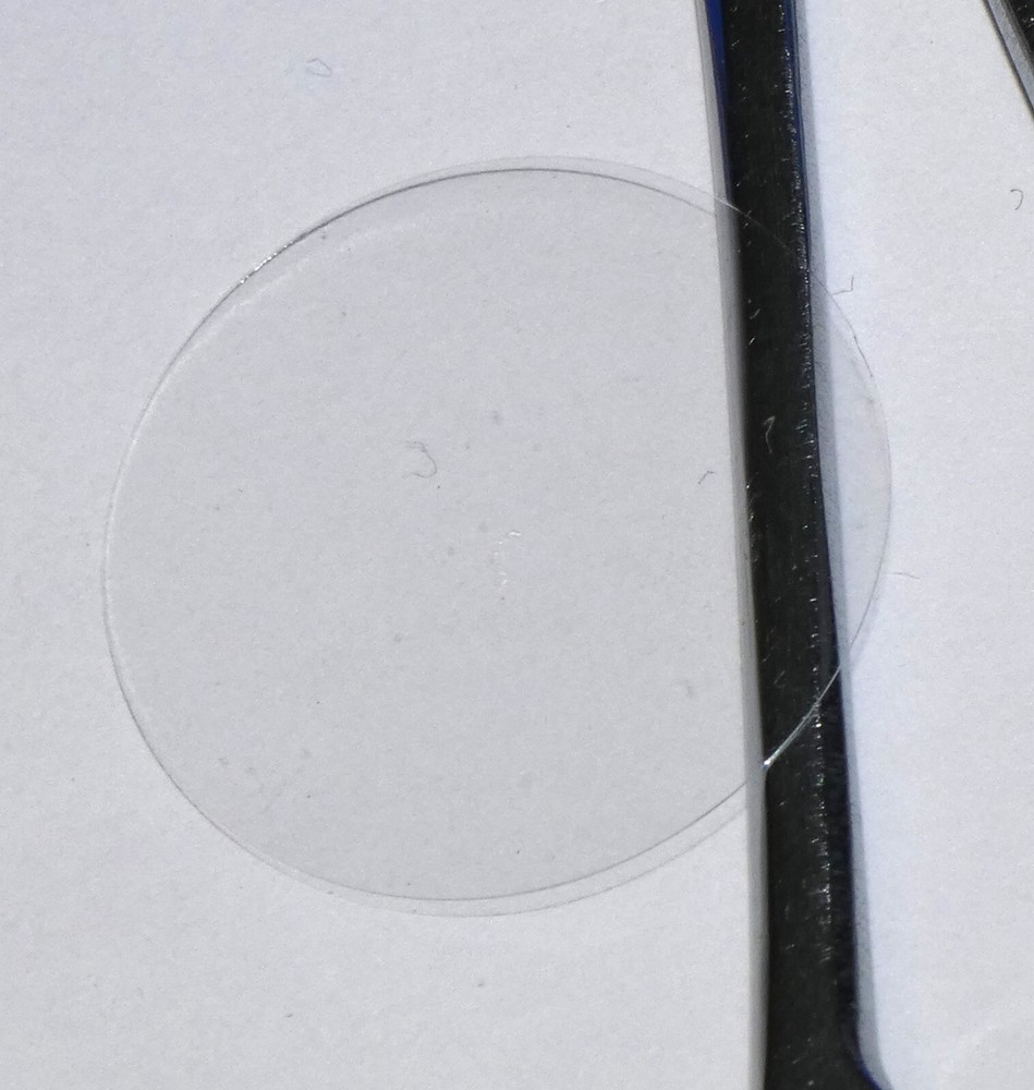 Round Microscope Slides Glass Coverslip Circular Cover Slip Dia 16 mm 100 pcs