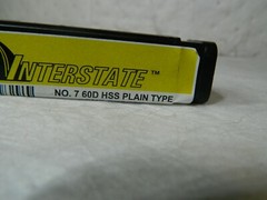 Interstate HSS Combo Drill & Countersink #7 60° 5/8" Body Diam Qty 2 01