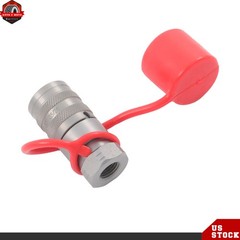 1/4″ Flat Face Hydraulic Quick Disconnect Female Coupler with anti-corrosive