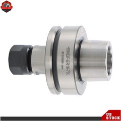 HSK63F-ER16A 70mm Projection Collet Chuck Tool Holder G2.5 30k RPM CNC machine