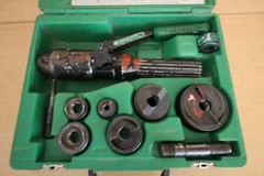 Greenlee 7804SB / 7806SB Quick Draw Hydraulic Punch Driver Knockout Set #044