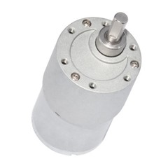 Dia 37mm Gear Motor DC 12V 14 30 40 50 90RPM for Output Shaft 6mm For DIY Hobby