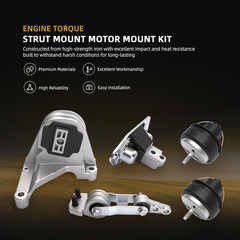 Engine Motor Mount Set Volvo S60 S80 V70 XC70 XC90 2.5T 01-06 30778951 30680750