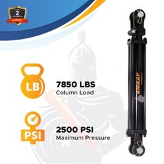 2×10 Hydraulic Cylinder 2″ Bore 10″ Stroke Double Acting Tie-Rod Cylinder