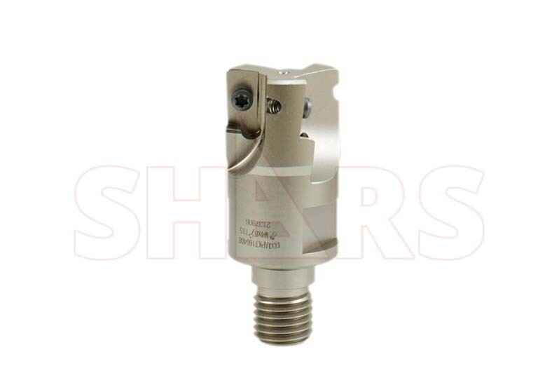 SHARS 1-1/4 Modular 90 Square Shoulder Indexable End Mill Head APKT1604 NEW ^[