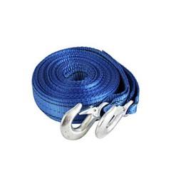 HFS(R) 4.5 Ton 2″ x 30 ‘ Polyester Tow Strap Rope 2 Hooks 9000lb Towing Recovery