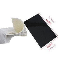 Non Slip Self Adhesive Dimension: 6.29×3.93 inches | Color: Black, Black