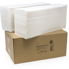 4000-20000 4×6 Fanfold Direct Thermal Shipping Labels for Zebra & Rollo Printers