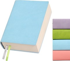 Thick Blank Journal 720 Pages 3.9×5.5 Soft Leather Pocket Notebook Purple Blank