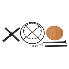 Round Clothing Rack Clothing Display Rack Floor-standing Garment Hanging Rack