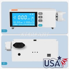 Medical/Lab Use Syringe Pump 4.3 Inch Color Touch Screen Stackable Design