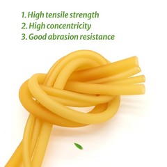 Highly Elastic Natural Latex Rubber Tube for Catapults, Surgical, Catapulting