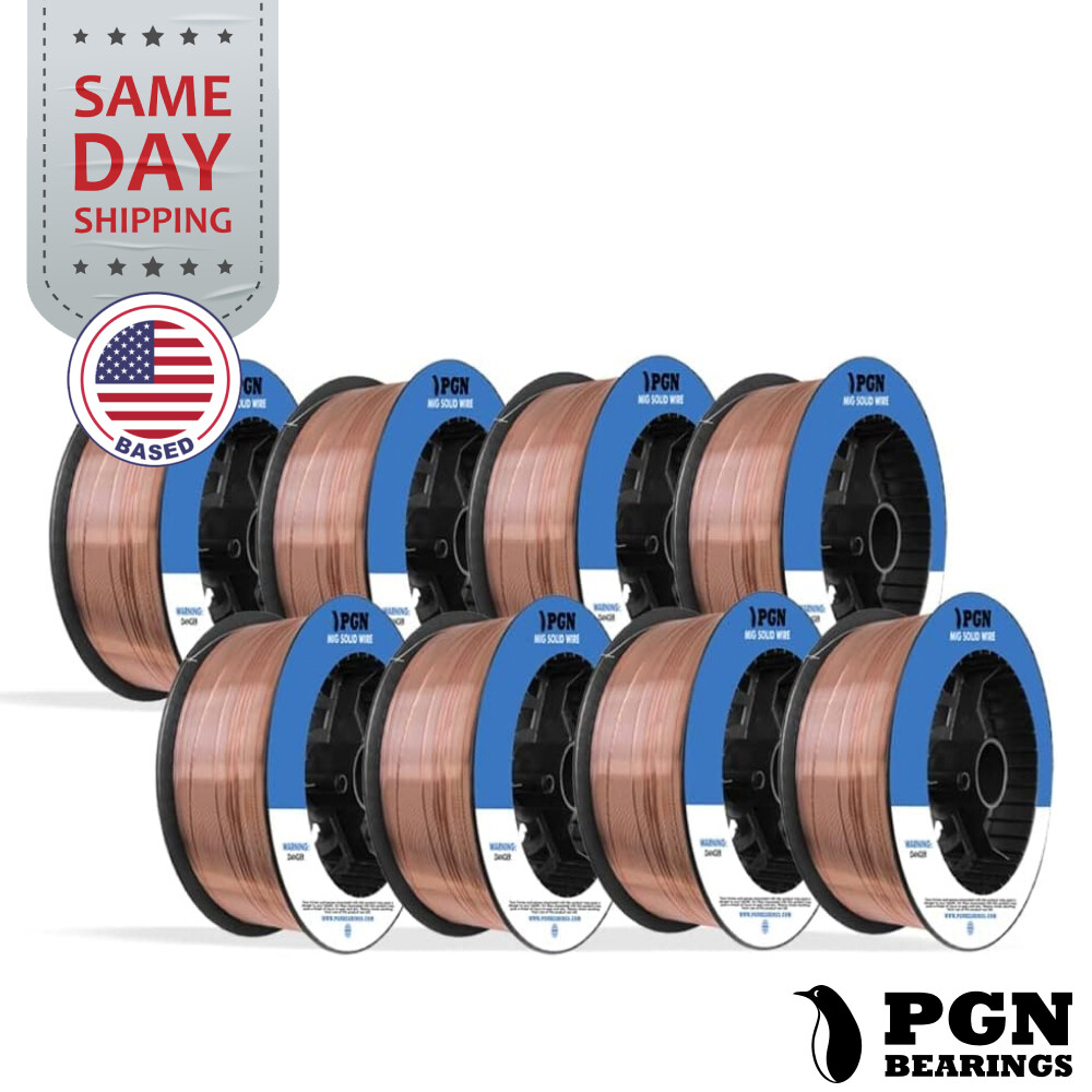 (8 x 10-Lb Spools) ER70S-6 .045″ (1.2 mm) Mild Steel MIG Welding Wire