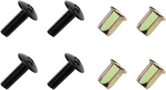 4PCS Tailgate Cover Cap Screw Bolts Compatible with 2007-2014 Sierra Silverad…