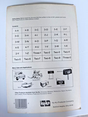 NEW Hy-Ko Products Vinyl Numbers and Letters 1” High – Self Adhesive MM-2 / NOS