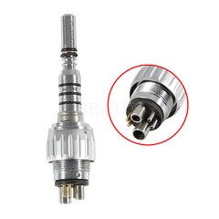 3 Dental Quick Coupler 6Hole couple fit KAVO MULTIflex LUX Fiber Optic Handpiece