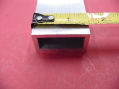 2 Pieces 3/4″x 1-1/2″x 1/8″ Wall ALUMINUM RECTANGLE TUBE 6063 T52 x 12″ Long