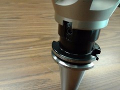 3″ 90 degree indexable face shell mill,face milling cutter APKT w. CAT40 arbor