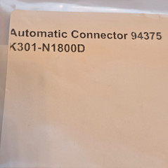 AUTOMATIC CONNECTOR 94375 K301-N1800D
