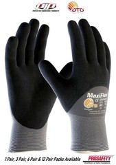 34-875 MaxiFlex Ultimate Foam Grip Nitrile Palm Coated PROTECTIVE WORK GLOVES