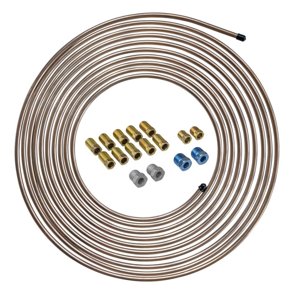 4LIFETIMELINES 25 ft 1/4 True Copper-Nickel Alloy Non-Magnetic Brake Line USA