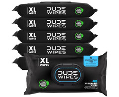 DUDE Wipes XL Flushable Wipes Fragrance Free 48 Ct
