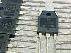 25 pcs Genuine ST TIP36C TO-218 NPN 25A 100V Power Transistor