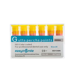 Dental Endo Gutta Percha Points Root Canal Filling Material Taper 02/04/06 15-40