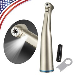 Dental 20°Implant Contra Angle/Straight Handpiece 1:5 Fiber Optic 20:1 NO-LED