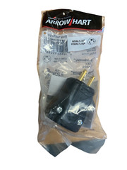 Eaton Arrow Hart quick grip straight blade plug 18-12 AWG 15A Industrial 5-15P