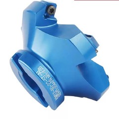 400R KM12 High-Gloss Fast Feed Flying Cutter Head 45° Angle Multi-Edge Milling