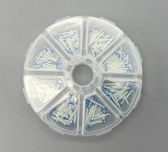 Dental Glass Fiber Post Teeth Restorative Refill Screw 1.2 1.4 1.6 1.8mm Posts