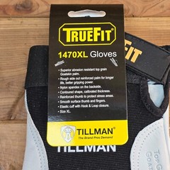 Size XL Tillman 1470 XL TrueFit Top Grain Goatskin Performance Work Gloves