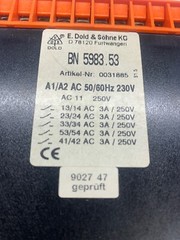 New No Box E Dold & Sohne BN5983.53 Safety Relay 0031885 Warranty