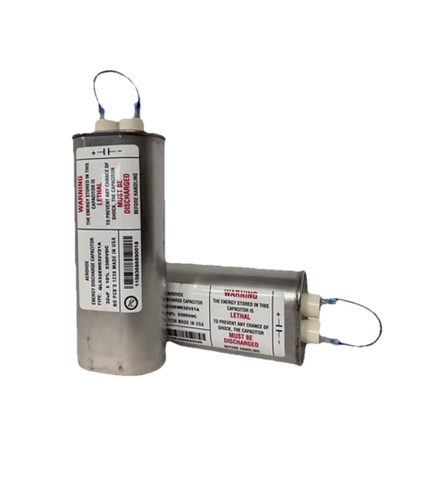 Energy Discharge Capacitor. QL532EW032V21A. 32uF /5300 VDC, Suitable For AEDs
