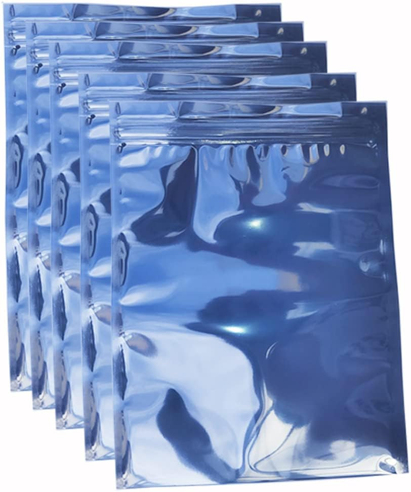 50Pcs 5.9X7.8In/15X20Cm anti Static Bags, Premium Resealable Antistatic Bags for