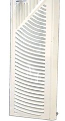 Everbilt 24 in. 3-Way Steel Baseboard Diffuser Supply in White E120SW