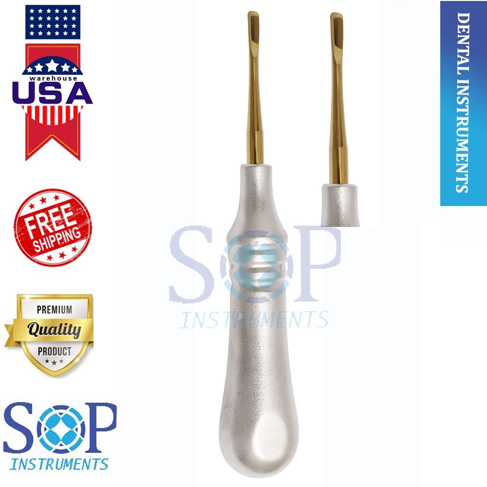 Dental Surgical Periotome Luxating Elevators 4mm Straight by SOP Instruments