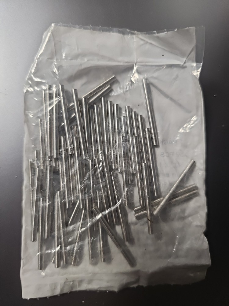 1 Pack Of 50 3/32 X 1/8 Stainless Dowel Pins