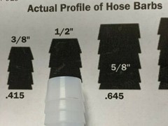 10 Pack 1/2″ MNPT Threaded x 1/2″ Barbed Plastic 90 Deg Male Elbow Hose Fittings