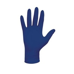 HALYARD Nitrile Exam Gloves, 9.5 Inches Length, 5 Mil, Blue Size L Case of 1000
