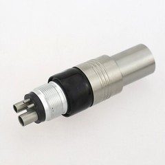 Fit NSK Phatelus Coupler Dental Handpiece Coupling 4 Hole 6 Pin LED Self Power