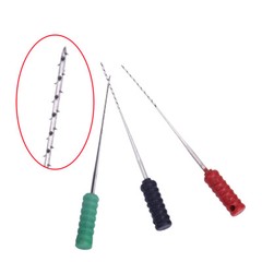 5 Packs Dental Endodontic Files Root Canal Barbed Broaches Assorted 25mm