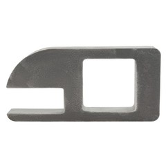 2pcs Steel Quick Attach Bracket 1-1/2″ For Cat Fusion Coupler Loader mounts
