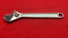 UTICA TOOLS 91-12 Adjustable Wrench, Forged Alloy, 12″ Old Inventory