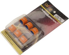 High Performance 5g Roller Weights Set 16x13mm for 139QMB GY6 50cc to Size: 5g